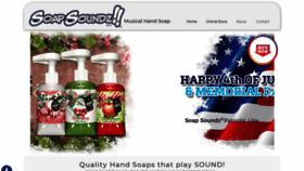 What Soapsoundz.com website looked like in 2020 (4 years ago)
