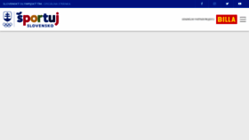 What Sportujslovensko.sk website looked like in 2020 (4 years ago)