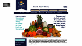 What Seasidegrocery.com website looked like in 2020 (4 years ago)