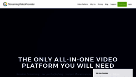 What Streamingvideoprovider.com website looked like in 2020 (4 years ago)