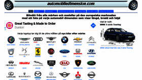What Se.automobiledimension.com website looked like in 2020 (4 years ago)
