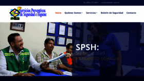 What Spsh.com.mx website looked like in 2020 (4 years ago)