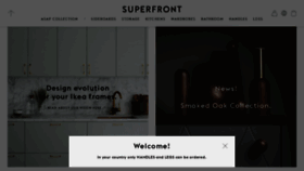 What Superfront.com website looked like in 2020 (5 years ago)