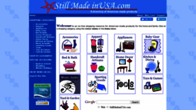 What Stillmadeinusa.com website looked like in 2020 (4 years ago)