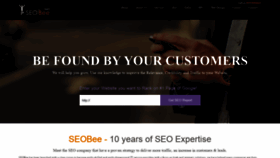 What Seobee.in website looked like in 2020 (4 years ago)