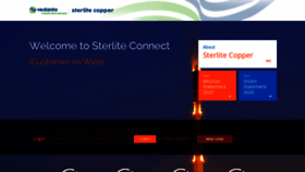 What Sterliteconnect.com website looked like in 2020 (4 years ago)