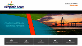 What Scott-cpa.com website looked like in 2020 (4 years ago)