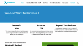 What Seorankserp.com website looked like in 2020 (4 years ago)
