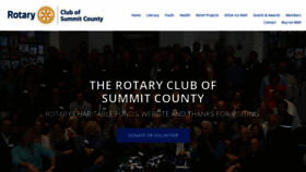 What Summitrotary.com website looked like in 2020 (4 years ago)