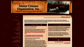 What Seniorcitizensorg.org website looked like in 2020 (4 years ago)