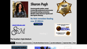 What Sharonpugh.com website looked like in 2020 (4 years ago)