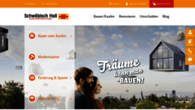 What Schwaebisch-hall.de website looked like in 2020 (4 years ago)