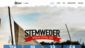 What Stemwederopenair.de website looked like in 2020 (4 years ago)