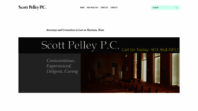 What Scottpelleypc.com website looked like in 2020 (4 years ago)