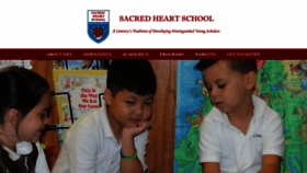 What Sacredheartepri.com website looked like in 2020 (4 years ago)