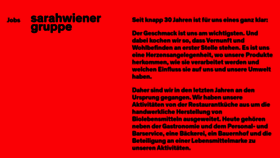 What Sarahwienergruppe.de website looked like in 2020 (4 years ago)