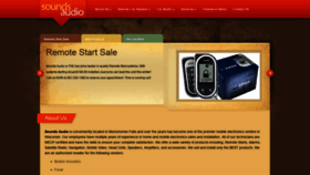 What Soundsaudio.com website looked like in 2020 (4 years ago)