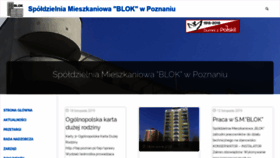 What Smblok.pl website looked like in 2020 (4 years ago)