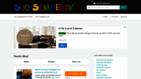 What Sjovsommer.dk website looked like in 2020 (4 years ago)