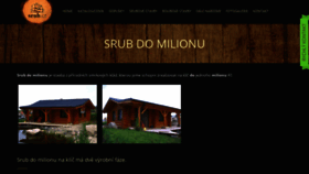 What Srub-do-milionu.cz website looked like in 2020 (4 years ago)