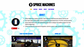 What Spricemachines.com website looked like in 2020 (4 years ago)