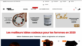 What Supercadeaux.fr website looked like in 2020 (4 years ago)