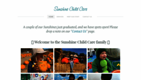 What Sfsunshinechildcare.com website looked like in 2020 (4 years ago)