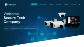 What Securetech-sa.co website looked like in 2020 (4 years ago)