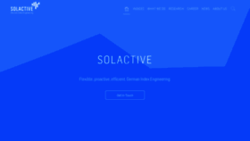 What Solactive.com website looked like in 2020 (4 years ago)