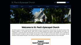What Stpaulsnsb.org website looked like in 2020 (4 years ago)