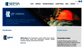 What Seesa.co.za website looked like in 2020 (4 years ago)