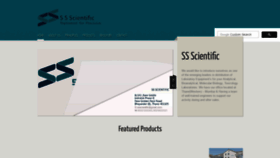 What Ssscientific.co.in website looked like in 2020 (4 years ago)