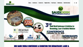 What Saudiderm.com website looked like in 2020 (4 years ago)
