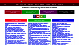 What Sarkariresult.it website looked like in 2020 (4 years ago)