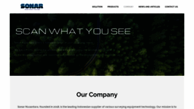 What Sonar-nusantara.co.id website looked like in 2020 (4 years ago)