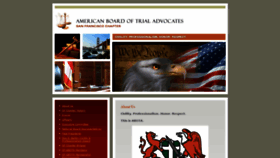 What Sfabota.org website looked like in 2020 (4 years ago)