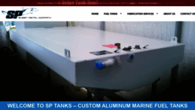 What Sptanks.com website looked like in 2020 (4 years ago)