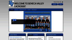 What Svlacrosse.org website looked like in 2020 (4 years ago)