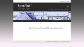 What Spexplus.net website looked like in 2020 (4 years ago)