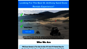 What Stanthonysanddunerentals.com website looked like in 2020 (4 years ago)