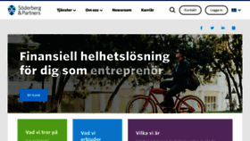 What Soderbergpartners.se website looked like in 2020 (4 years ago)