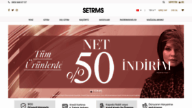 What Setrms.com.tr website looked like in 2020 (4 years ago)