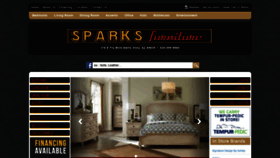 What Sparksfurnituresierravista.com website looked like in 2020 (4 years ago)