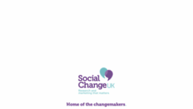 What Social-change.co.uk website looked like in 2020 (4 years ago)