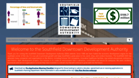 What Southfielddda.com website looked like in 2020 (4 years ago)