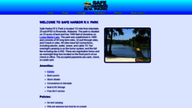 What Safeharborrvpark.com website looked like in 2020 (4 years ago)
