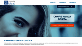 What Sorrisoideal.com.br website looked like in 2020 (4 years ago)