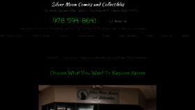 What Silvermooncomics.com website looked like in 2020 (4 years ago)