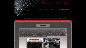 What Starfiredesignsjewelry.com website looked like in 2020 (4 years ago)