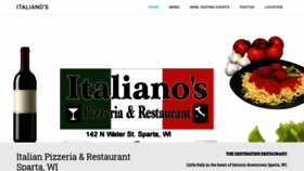 What Spartaitalianos.com website looked like in 2020 (4 years ago)